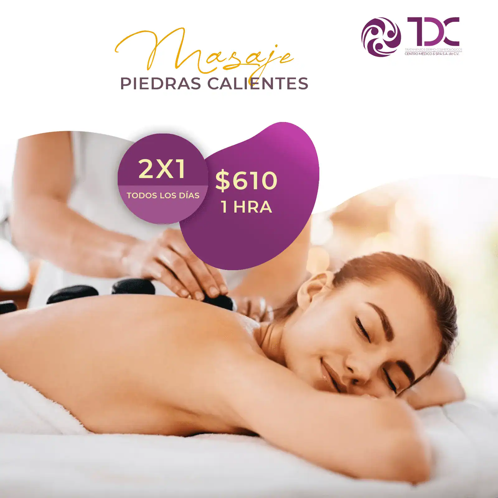 masaje piedras calientes